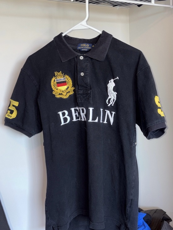Polo Ralph Lauren Other - Polo by Ralph Lauren Black 'Berlin' Embroidered Crest Polo
